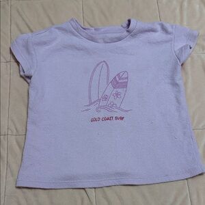 Cat & Jack Lavender Surfboard Tee